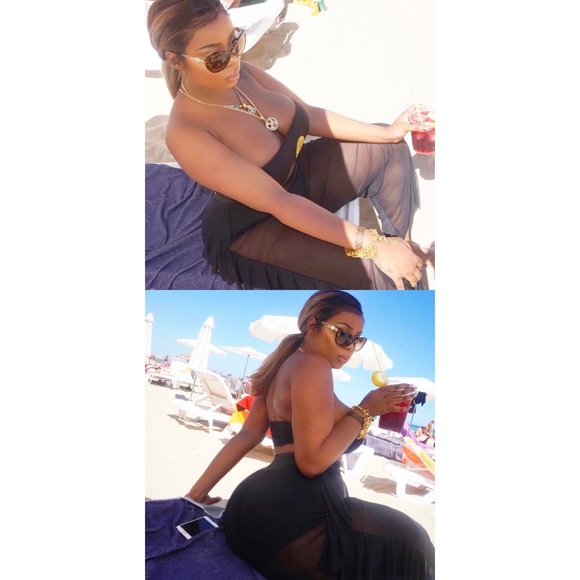 Versace Havana Brown Gradient Cat Eye Sunglasses - Picture 9 of 9